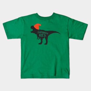 Christmasaous Rex, Santa Claus Dinosaur, Santasaurus Rex, Christmas Dinosaur, Dinosaur Kids T-Shirt